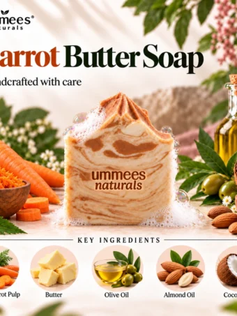 Carrot With Butter Cold Processed Soap