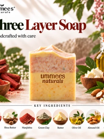 Three Layer Cold Processed Soap